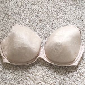 Bali Women's Flower Supportive Underwire Bra - Comfort-U Design, Flexible Side Stays, Sizes Up To 50DDD